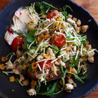 Big hash brekky (no hash browns) at FacePlant in Geelong