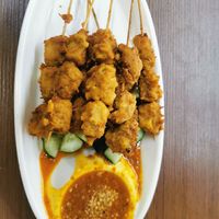 Satay at Yi Xin Vegetarian 一心素食 in Central Singapore