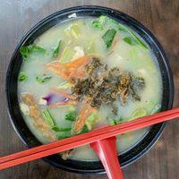Organic Spinach Mee Hoon Kwei at Yi Xin Vegetarian 一心素食 in Central Singapore
