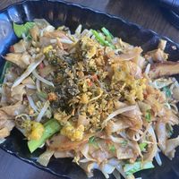 This is listed on the menu as “fried kwei dioa” so good  at Yi Xin Vegetarian 一心素食 in Central Singapore