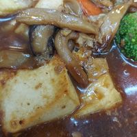 Claypot tofu at Yi Xin Vegetarian 一心素食 in Central Singapore
