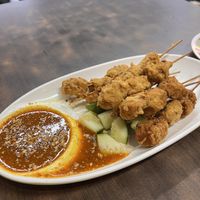 Satay  at Yi Xin Vegetarian 一心素食 in Central Singapore