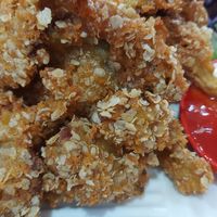 Oats mushroom (really good!) at Yi Xin Vegetarian 一心素食 in Central Singapore