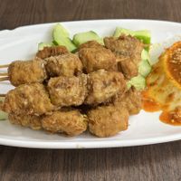 Satay   at Yi Xin Vegetarian 一心素食 in Central Singapore