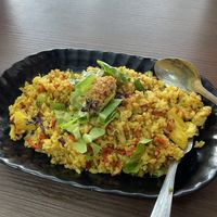 Pineapple Fried Ricee  at Yi Xin Vegetarian 一心素食 in Central Singapore