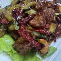 Monkey mushrooms   at Yi Xin Vegetarian 一心素食 in Central Singapore