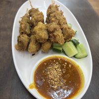 Satay   at Yi Xin Vegetarian 一心素食 in Central Singapore