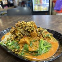 Vegan curry/noodles🤤  at Yi Xin Vegetarian 一心素食 in Central Singapore