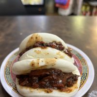 Bao bun, so gooood!  at Yi Xin Vegetarian 一心素食 in Central Singapore