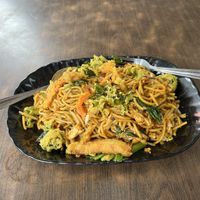 Mee goreng  at Yi Xin Vegetarian 一心素食 in Central Singapore
