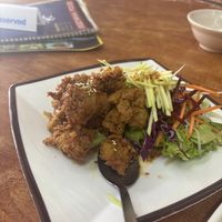 Mango salted “chicken"  at Yi Xin Vegetarian 一心素食 in Central Singapore