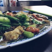 Hor fun ($4.50) at Yi Xin Vegetarian 一心素食 in Central Singapore