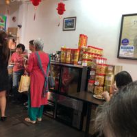 CNY goodies sold there  at Yi Xin Vegetarian 一心素食 in Central Singapore