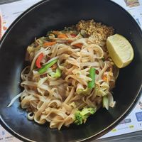 Veggies pad thai at Padthaiwok in Mallorca