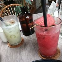 Watermelon and guaven juice at Pitaya by Juice Code in Penang