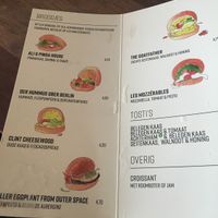 3 vegan sandwiches at Filmtheater Kriterion in Amsterdam