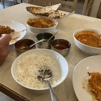 Half way through the meal!   at Yashoda Indian Restaurant in Nha Trang