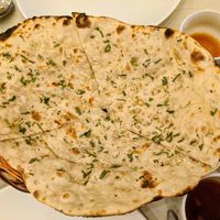 Garlic naan at Yashoda Indian Restaurant in Nha Trang