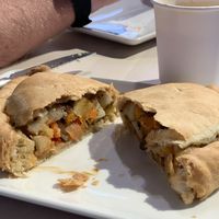Loaded. Lovely pastry. Coffee was sh1te at Eden Project in St Austell