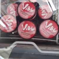 Vegan ice cream in the retail area at Eden Project in St Austell