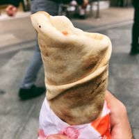 Falafel Wrap at Gazze Falafel - Molla Gürani Mahallesi in Istanbul