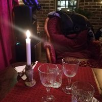 Cosy table at Fröjdas in Stockholm