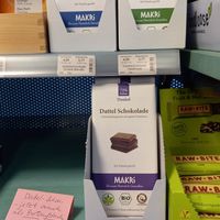 makri schokolade (vegan & nur mit datteln gesüßt) at Schmackes Bioladen in Kassel