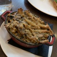 Tasty truffle mac - a redeeming dish   at Wulf & Lamb Chelsea in London