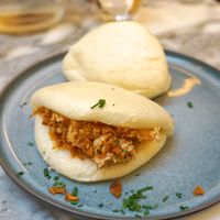 Smoked Tofu Bao at Wulf & Lamb Chelsea in London