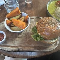 Burger (was delicious)   at Wulf & Lamb Chelsea in London