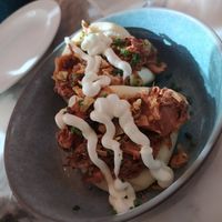 This was delicious!!! at Wulf & Lamb Chelsea in London