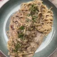 Creamy Mushroom Pasta  at Wulf & Lamb Chelsea in London