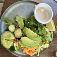 Pomegranate salad  at Wulf & Lamb Chelsea in London