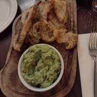 Garlic and avocado dip at Wulf & Lamb Chelsea in London