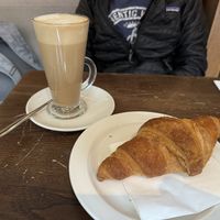Chocolate croissant   at Wulf & Lamb Chelsea in London