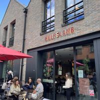 Outside seating   at Wulf & Lamb Chelsea in London