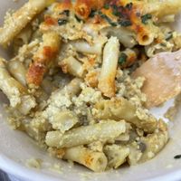 Mac and cheese- texture seems off  at Wulf & Lamb Chelsea in London