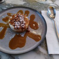 Banoffee cheesecake at Wulf & Lamb Chelsea in London