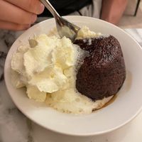Toffee pudding   at Wulf & Lamb Chelsea in London
