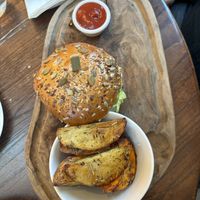 Burger - ok   at Wulf & Lamb Chelsea in London