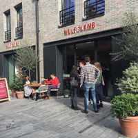 from the outside  at Wulf & Lamb Chelsea in London