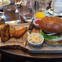 Wulf Burger at Wulf & Lamb Chelsea in London