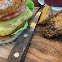 Burger at Wulf & Lamb Chelsea in London