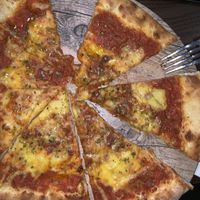 very delicious Margherita  at Wulf & Lamb Chelsea in London