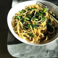 Linguini at Wulf & Lamb Chelsea in London