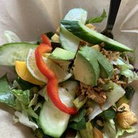 Rustic vegan potato  at Potato Valley Cafe in Annapolis