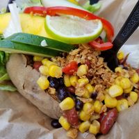 South of the border potato at Potato Valley Cafe in Annapolis