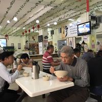 Dining area at Rain Flower Home in Jinjiang