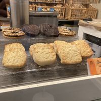 Vegan sweets labeled in a separated section at Mr Molini in La Spezia