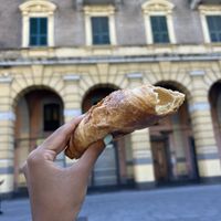 Flaky and light with some jelly inside!   at Mr Molini in La Spezia